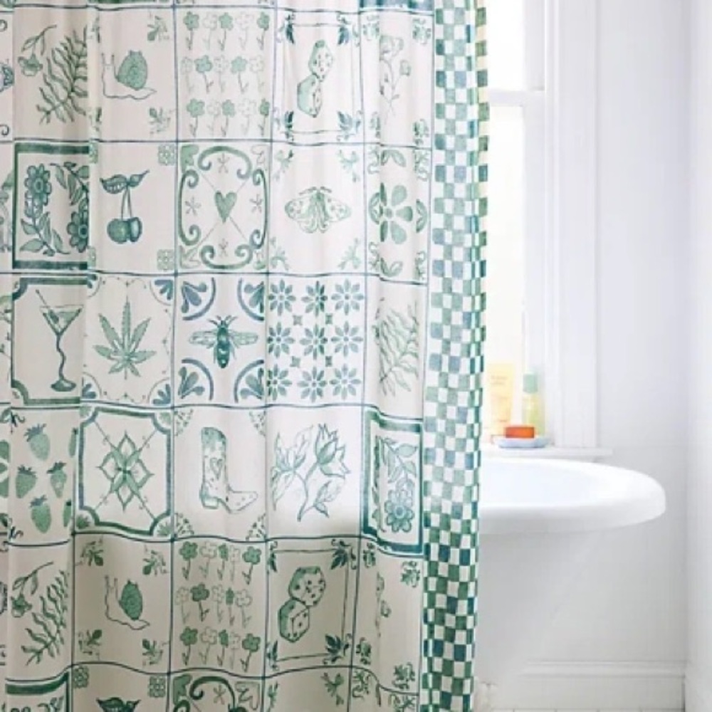 Mariana Tile Shower Curtain